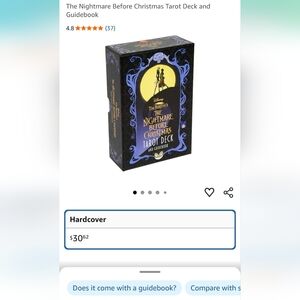 Disney The Nightmare Before Christmas Tarot Deck